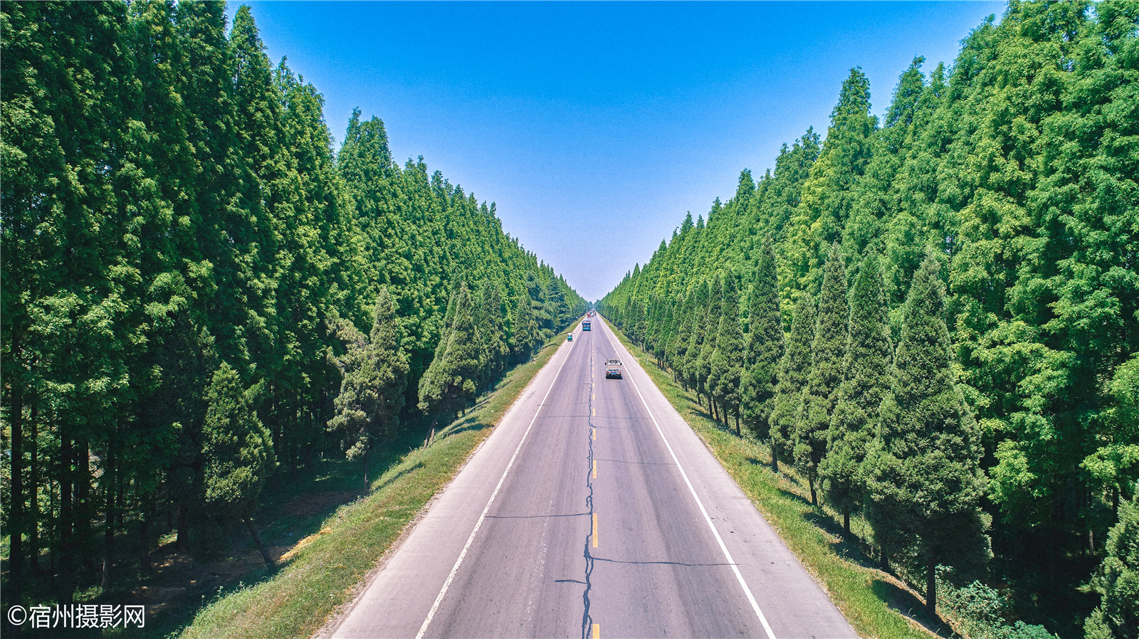 抖音同款,宿州境内很漂亮的一段公路,你认得是哪里吗?