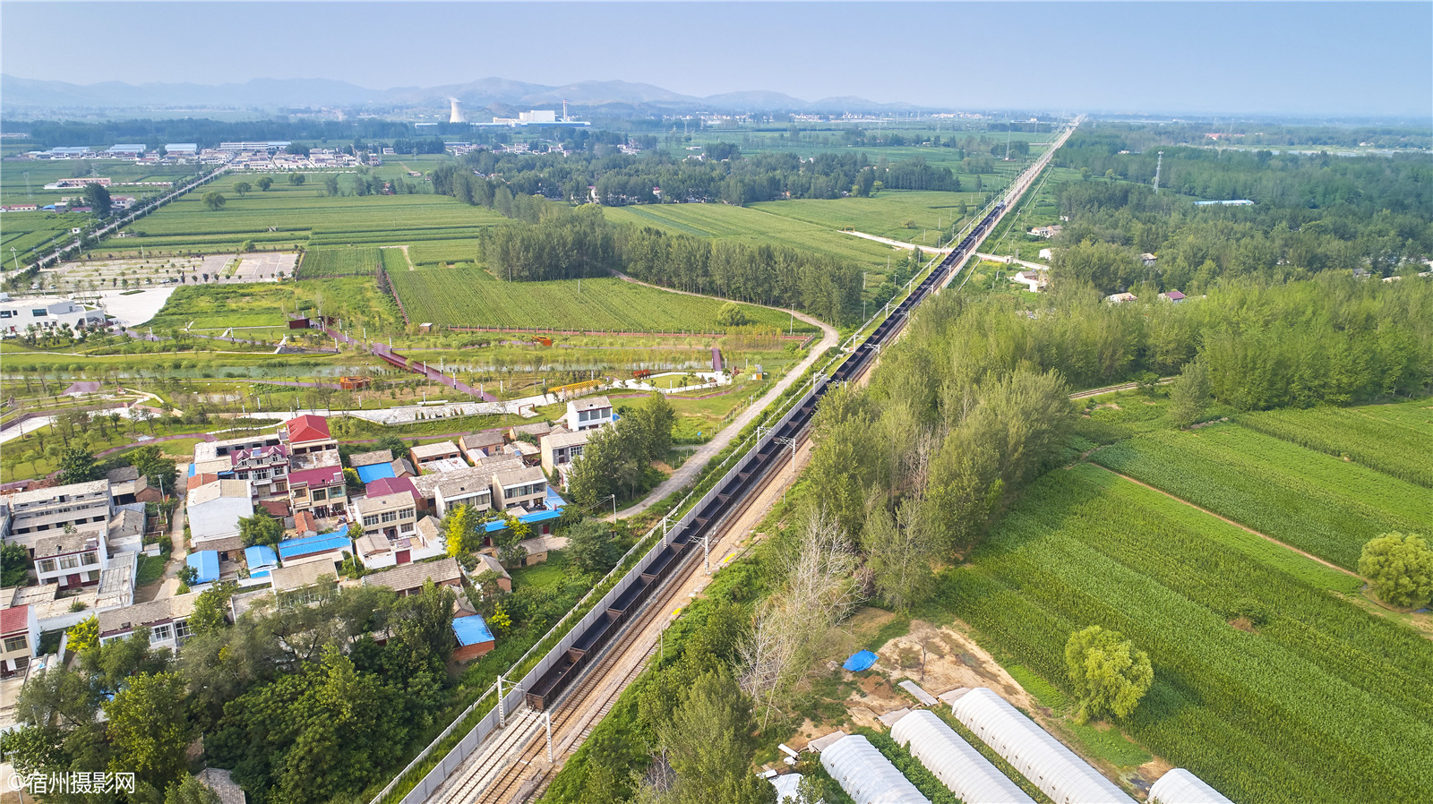 宿州红色旅游–萧县蔡洼风景区(附航拍视角)