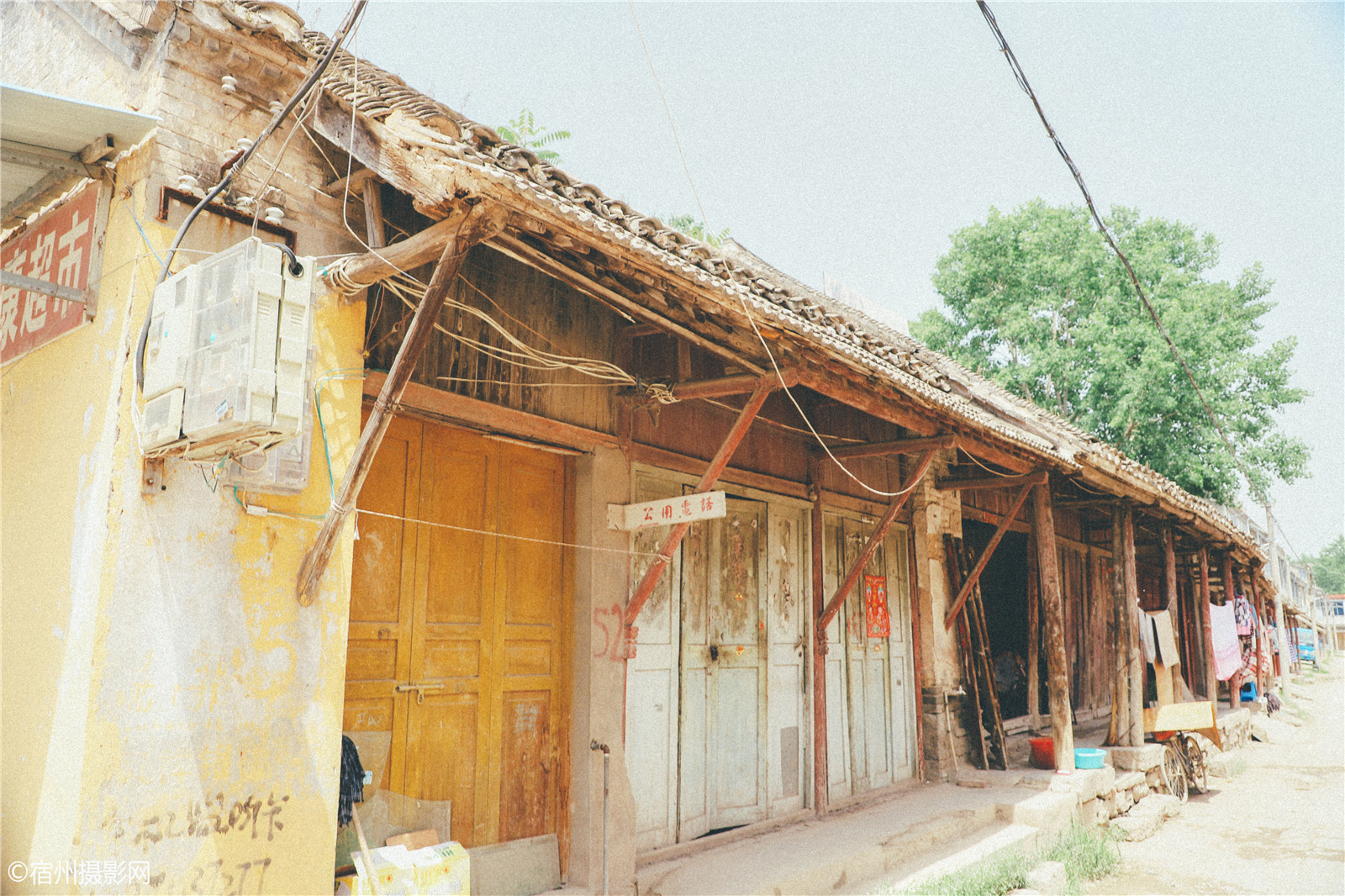 宿州明清建古建记录之时村老街掠影