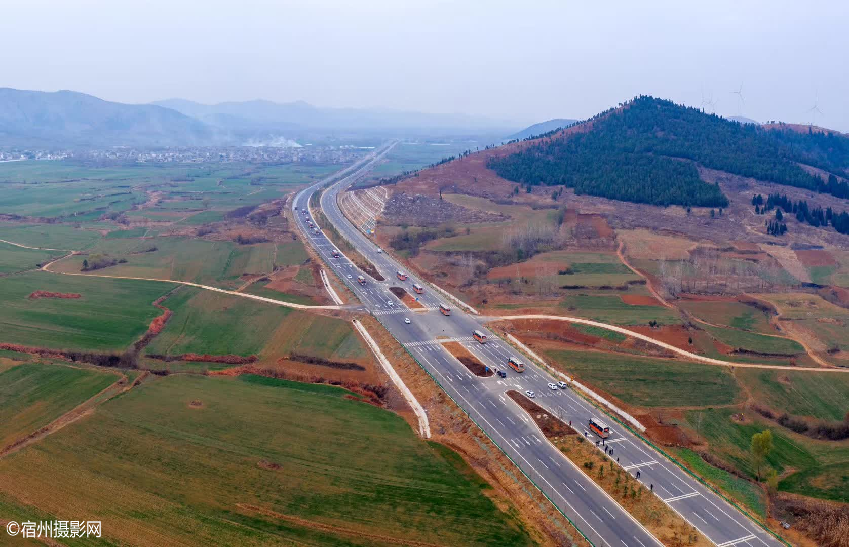 宿州符离大道今日正式通车直击仪式现场
